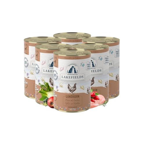 lakefields-premium-welpenfutter-nass-huhn-61-6-x-400g-getreidefrei image 6