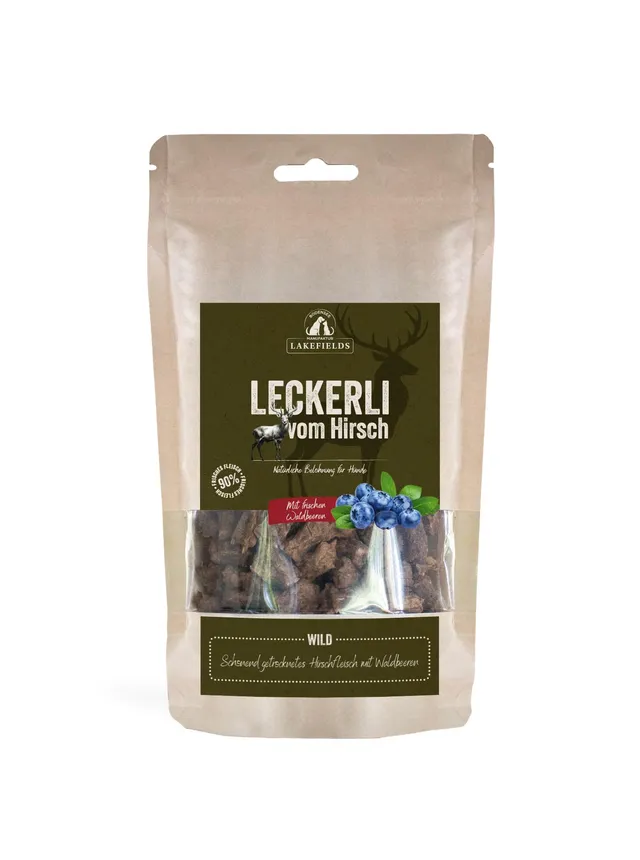 lakefields-trockenfleischw-rfel-wild-hundeleckerli-150g-getreidefrei image 1
