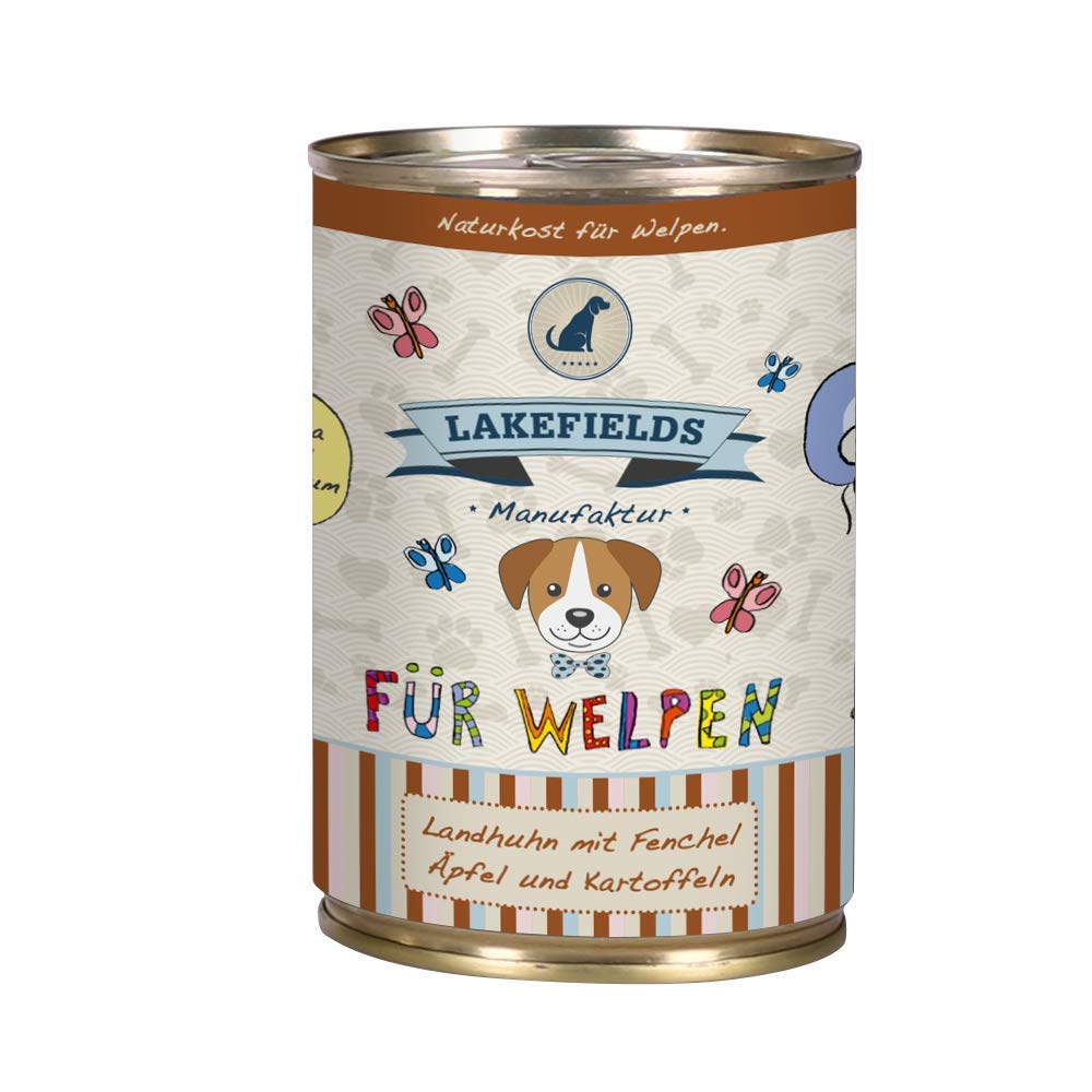 lakefields-premium-welpen-nassfutter-huhn-61-getreidefrei-6-x-200-g image 6