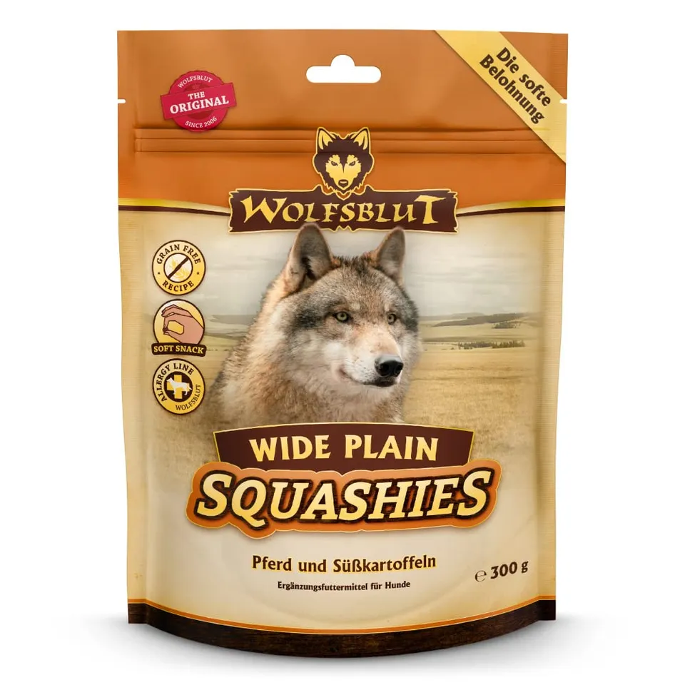 wolfsblut-wide-plain-squashies-adult-hundesnack-6x300g image 1