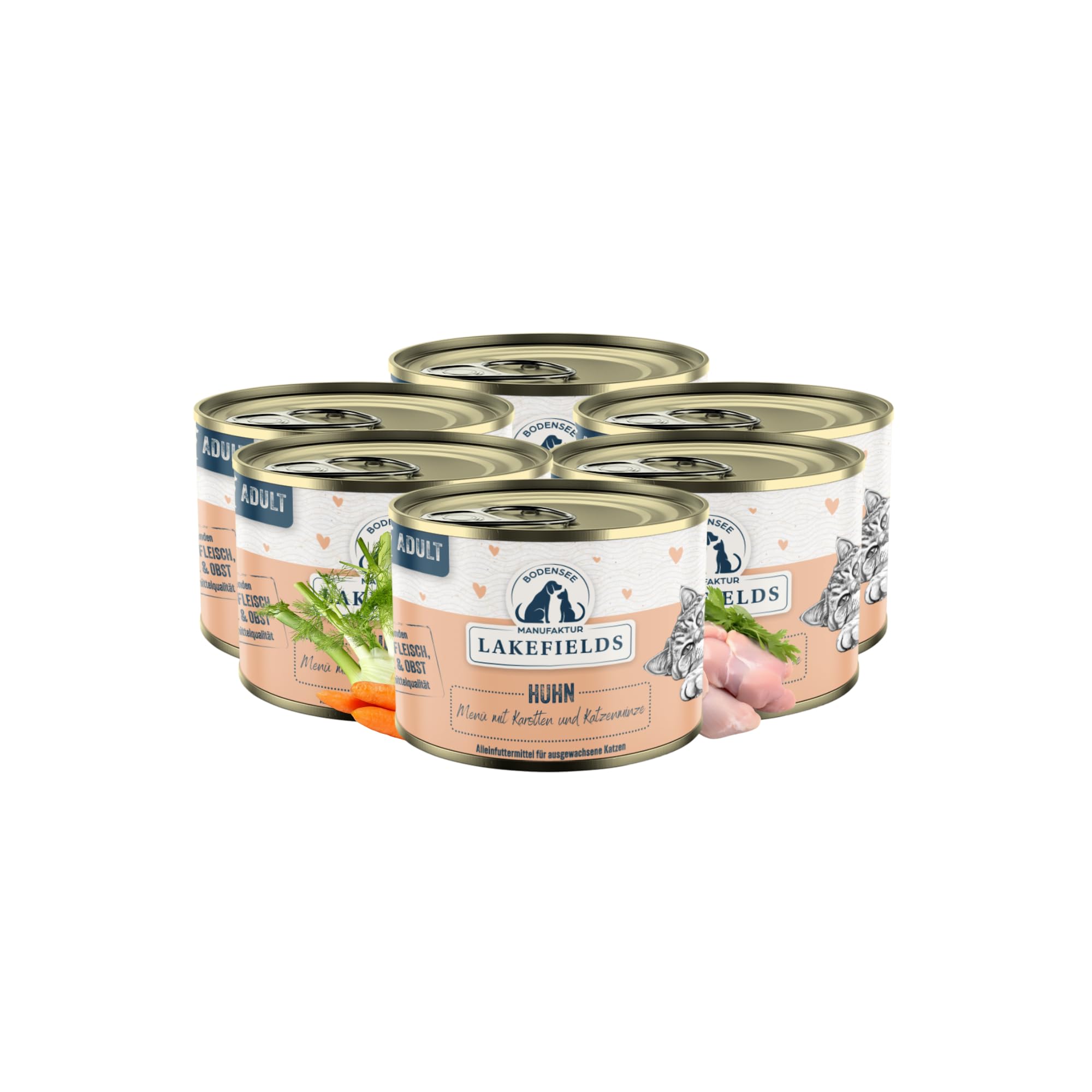 lakefields-premium-nassfutter-f-r-katzen-huhn-pute-200g image 7