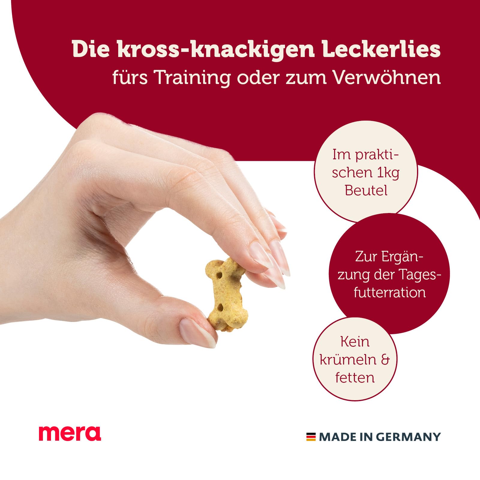 mera-bakery-puppy-knochen-kauknochen-hundeleckerli-1kg image 2