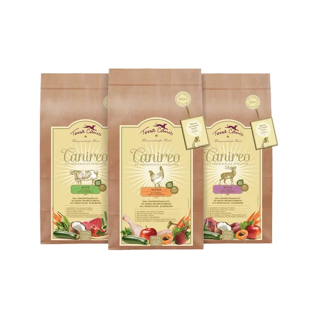 terra-canis-canireo-kennenlernpaket-trockenfutter-3x1kg image 1