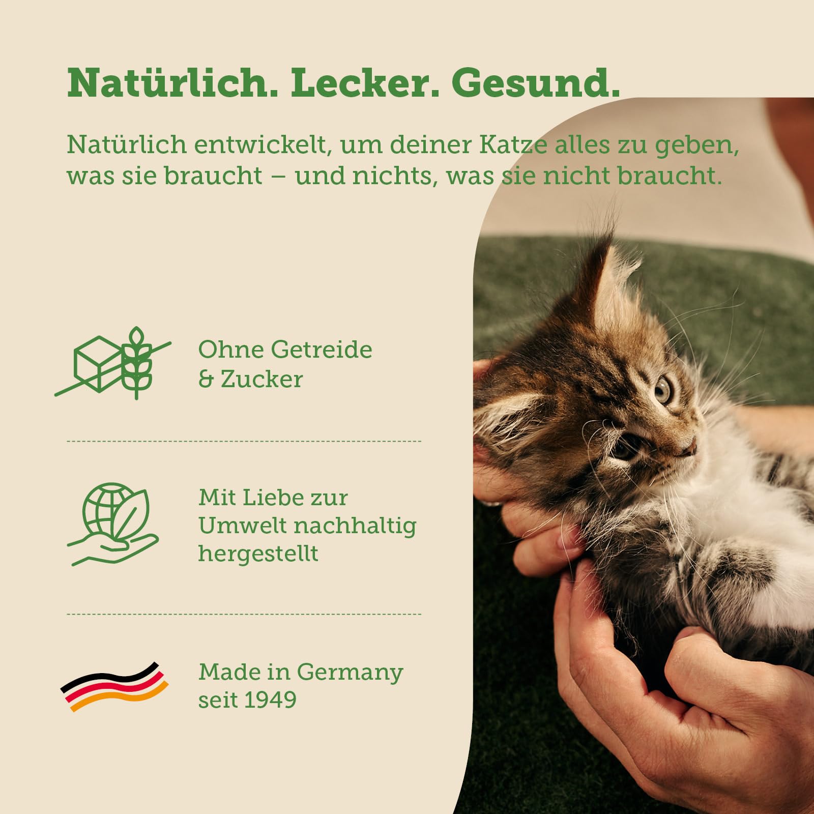 mera-cats-nature-kitten-lachs-400g-getreidefreies-kitten-trockenfutter image 2