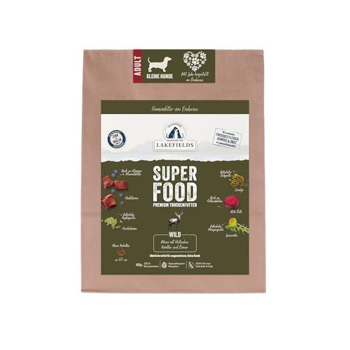lakefields-superfood-trockenfutter-wild-61-f-r-kleine-hunde-4x1kg image 7