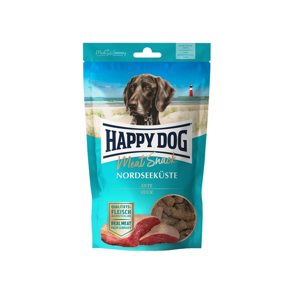happy-dog-sensible-meatsnack-nordseek-ste-ente-75g-getreidefrei image 1