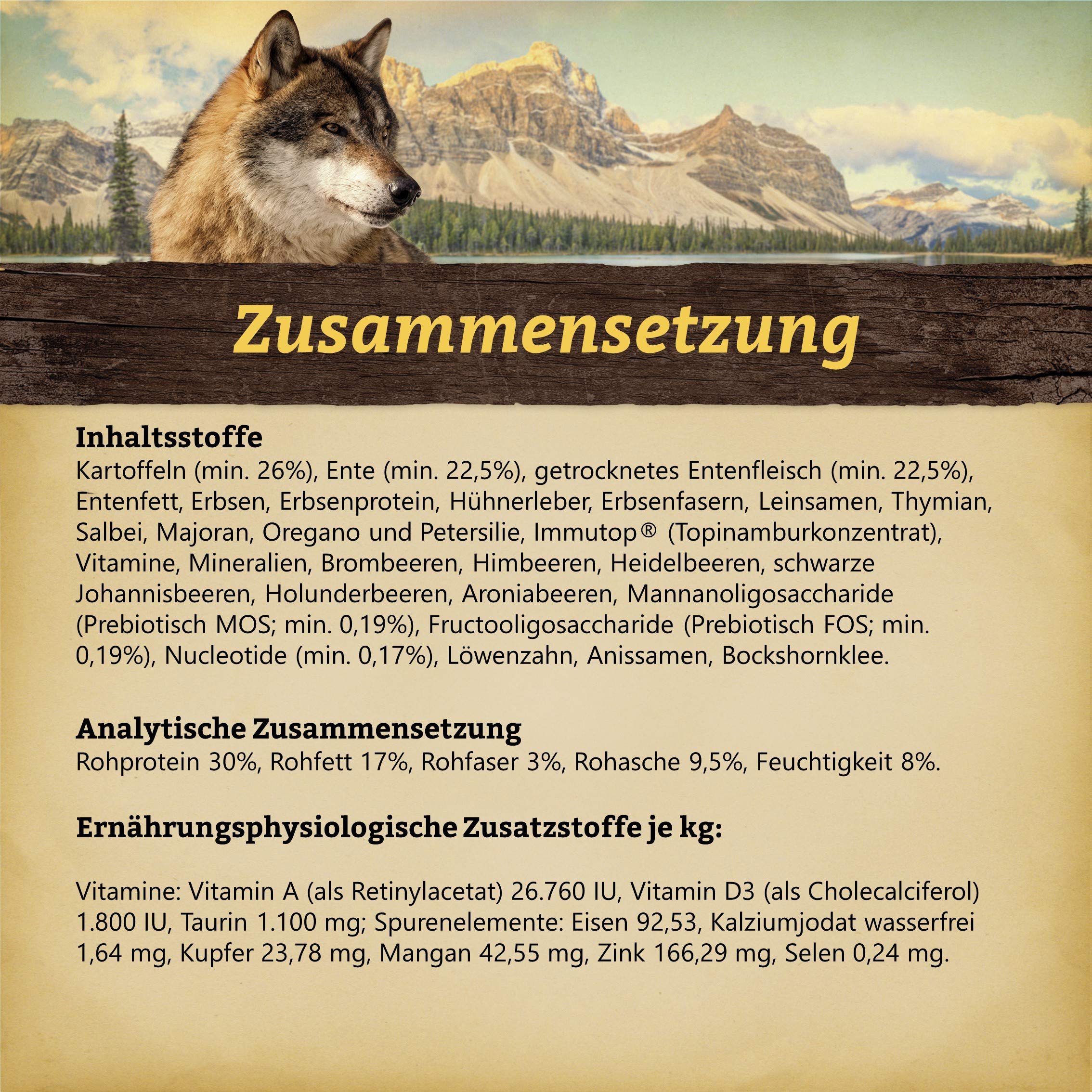 wolfsblut-wild-duck-puppy-trockenfutter-mit-ente-und-kartoffel-2-kg image 3