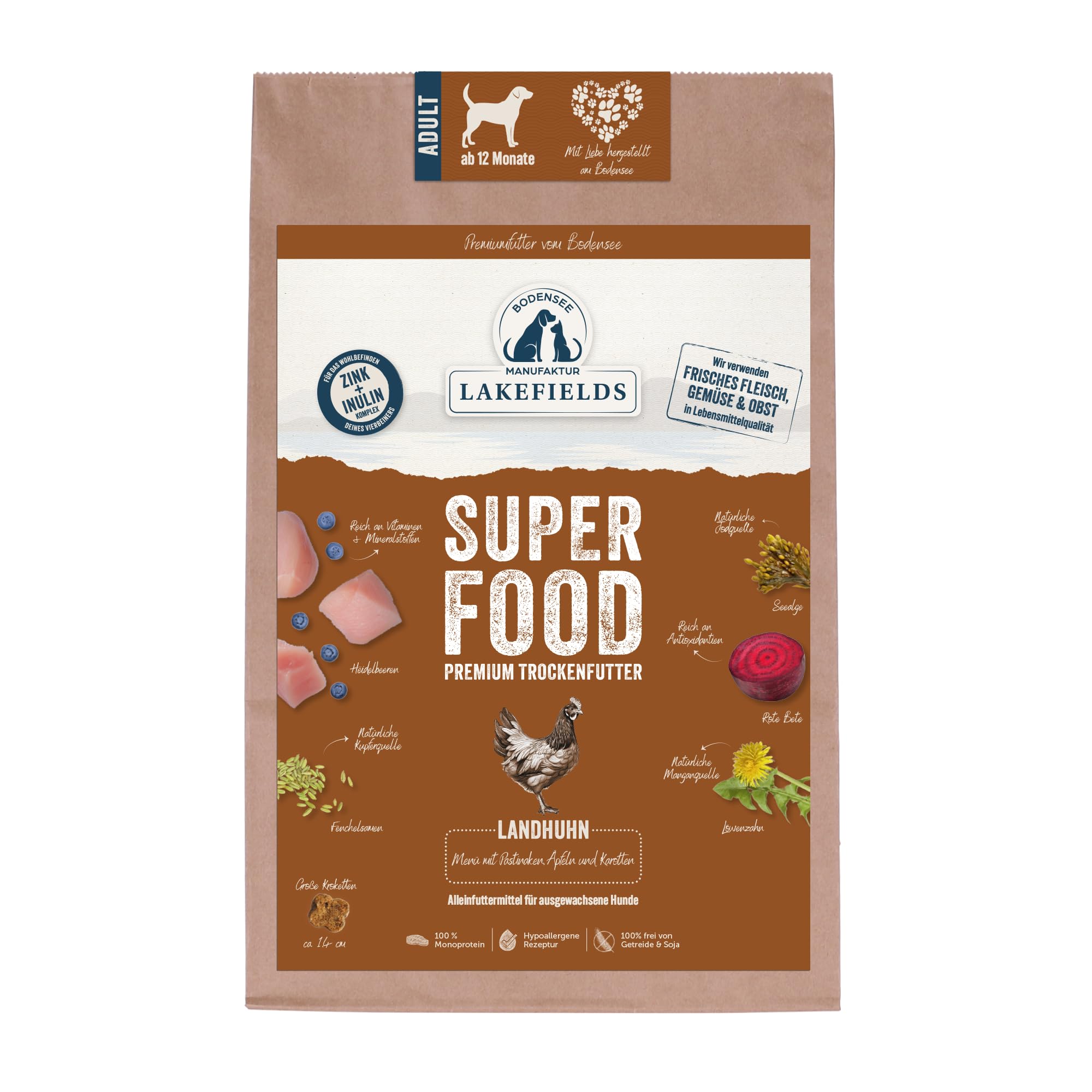 lakefields-superfood-trockenfutter-mit-huhn-61-getreidefrei-f-r-ausgewachsene-hu image 6