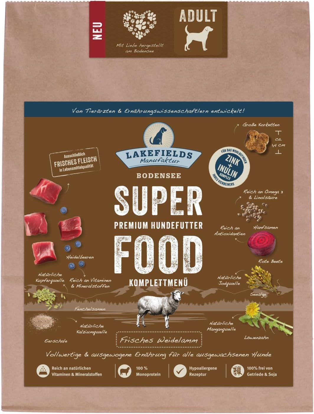 lakefields-superfood-trockenfutter-lamm-61-2-5kg-getreidefrei image 6