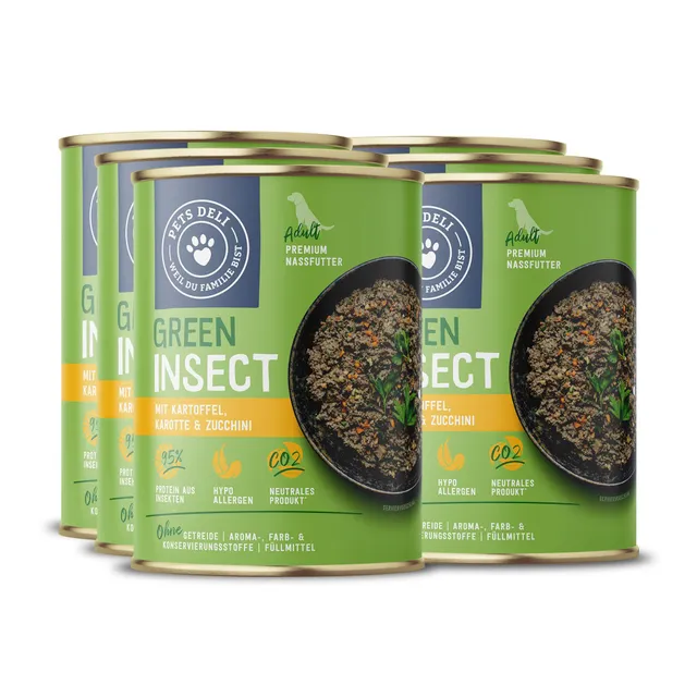pets-deli-green-nassfutter-insekten-kartoffel-6x400g image 1