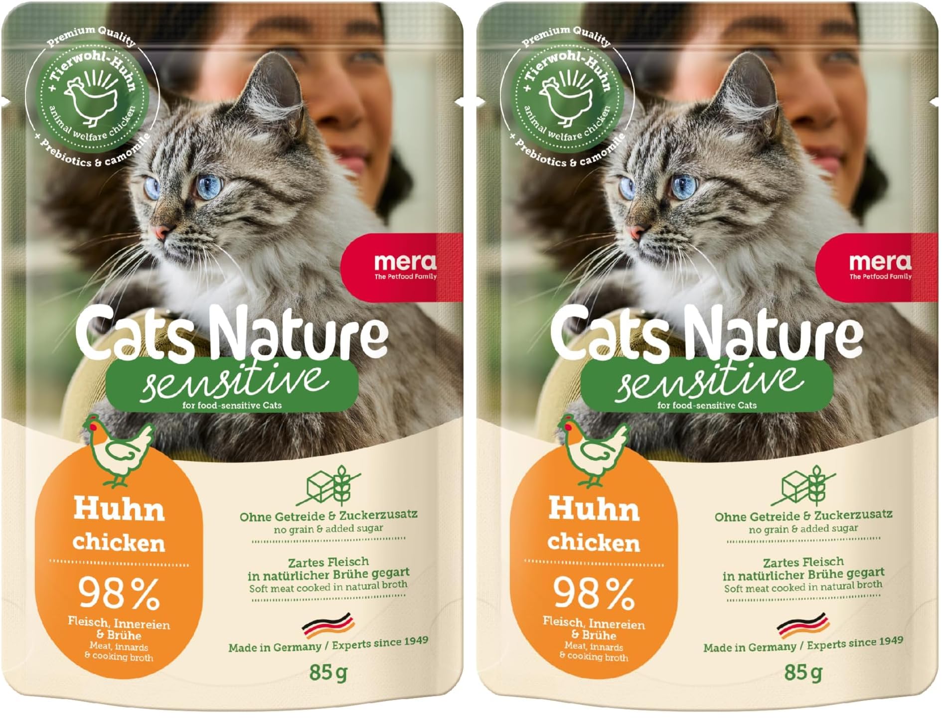 mera-cats-nature-sensitive-huhn-12x85g-getreidefreies-nassfutter-f-r-katzen image 6