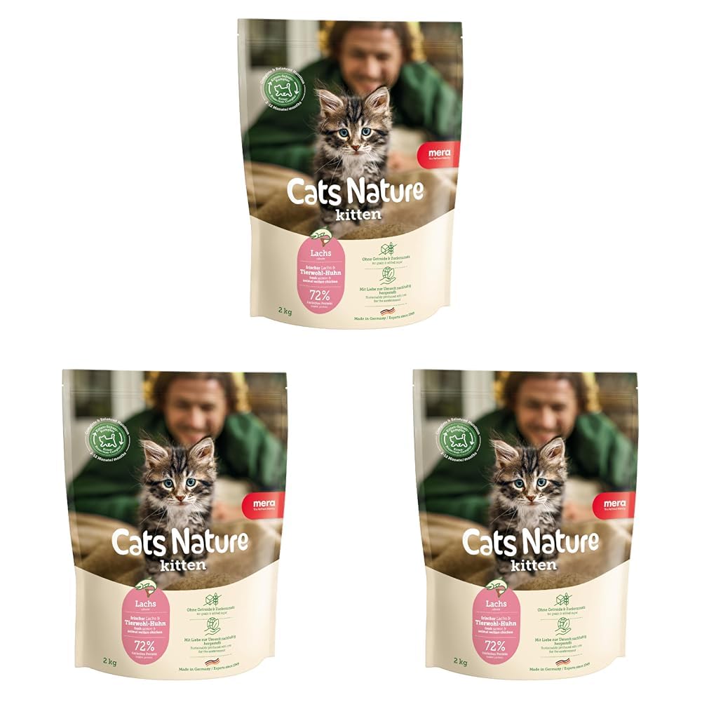 mera-cats-nature-kitten-lachs-400g-getreidefreies-kitten-trockenfutter image 8