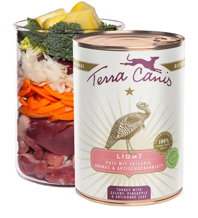 terra-canis-light-pute-mit-sellerie-ananas-nassfutter-400-g image 1