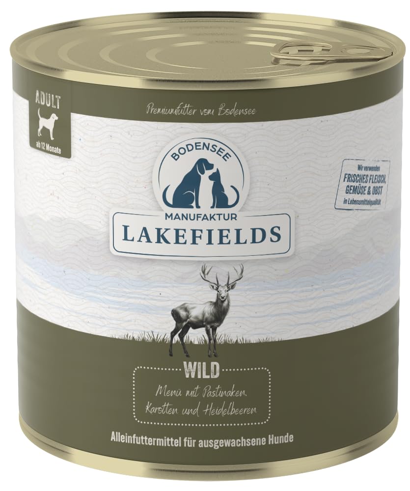 lakefields-wild-hundenassfutter-hirsch-getreidefrei-6-x-400-g image 7