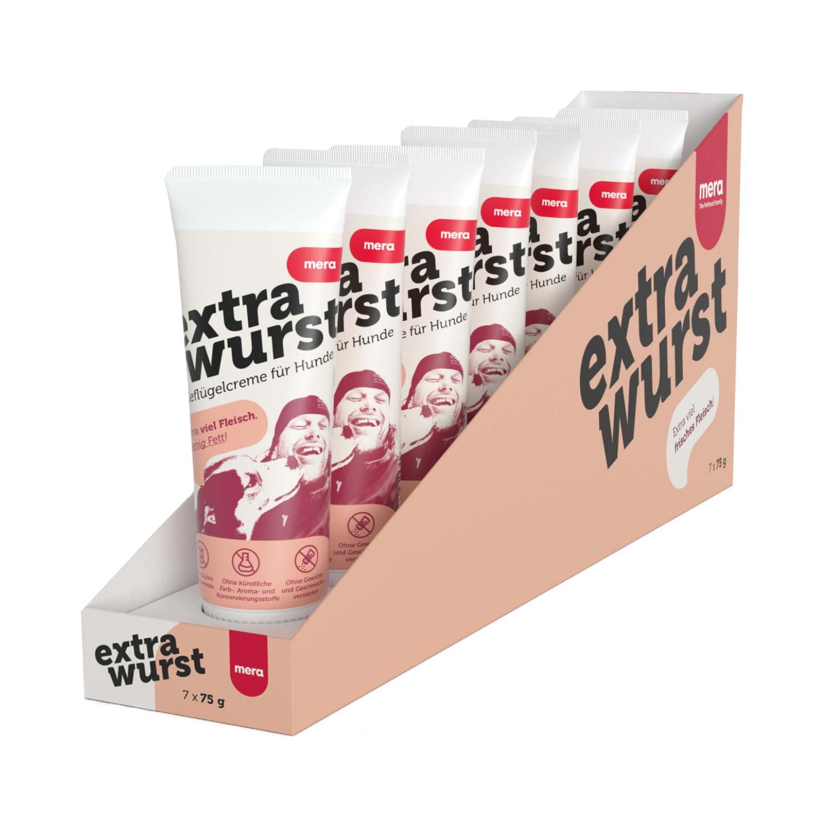 mera-extrawurst-light-hundeleberwurst-getreidefrei-75g-tube-gefl-gel image 8