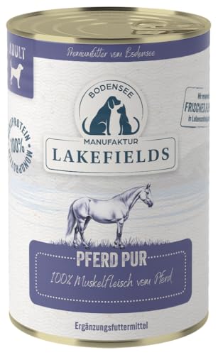 lakefields-pferd-pur-100-hypoallergenes-nassfutter-400g-dose image 7