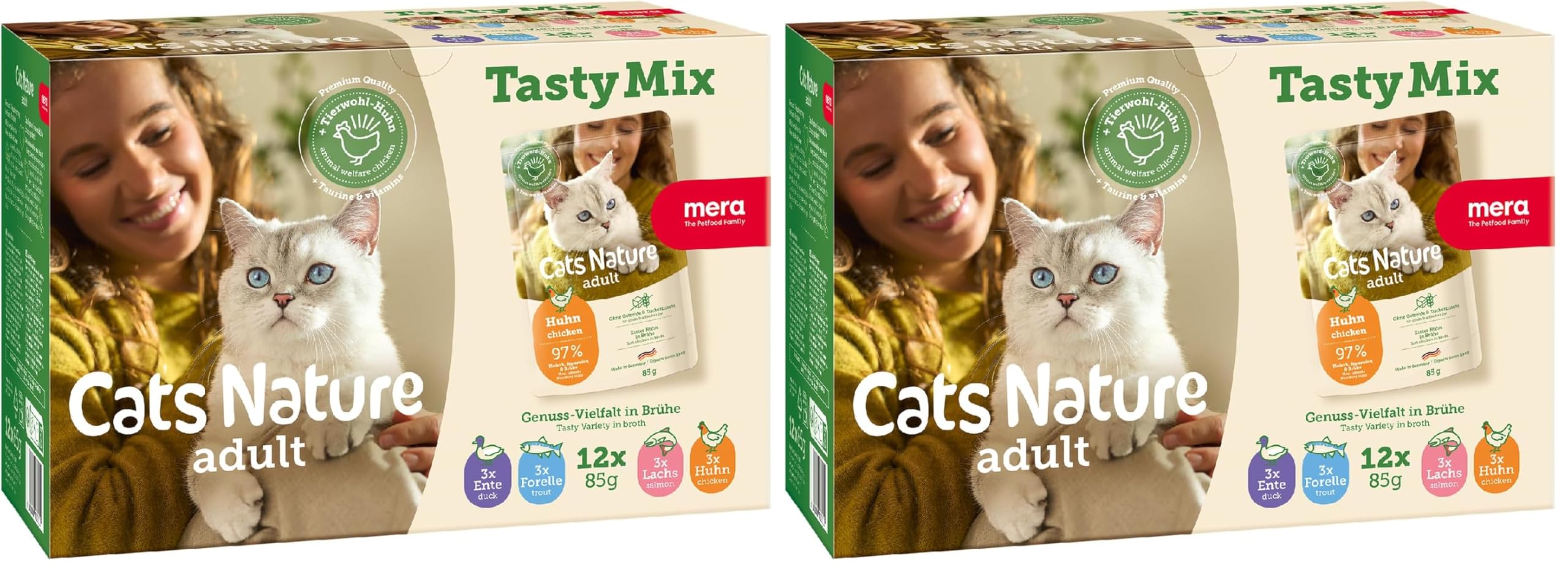 mera-cats-nature-insekt-nassfutter-f-r-katzen-12x85g-getreidefrei-ohne-zucker image 8
