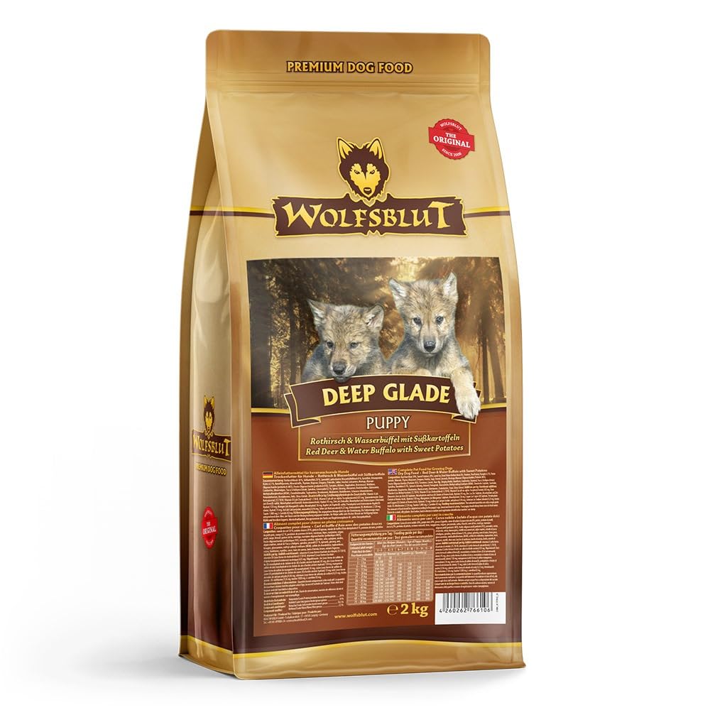 wolfsblut-deep-glade-puppy-trockenfutter-getreidefrei-2kg-hirsch image 1