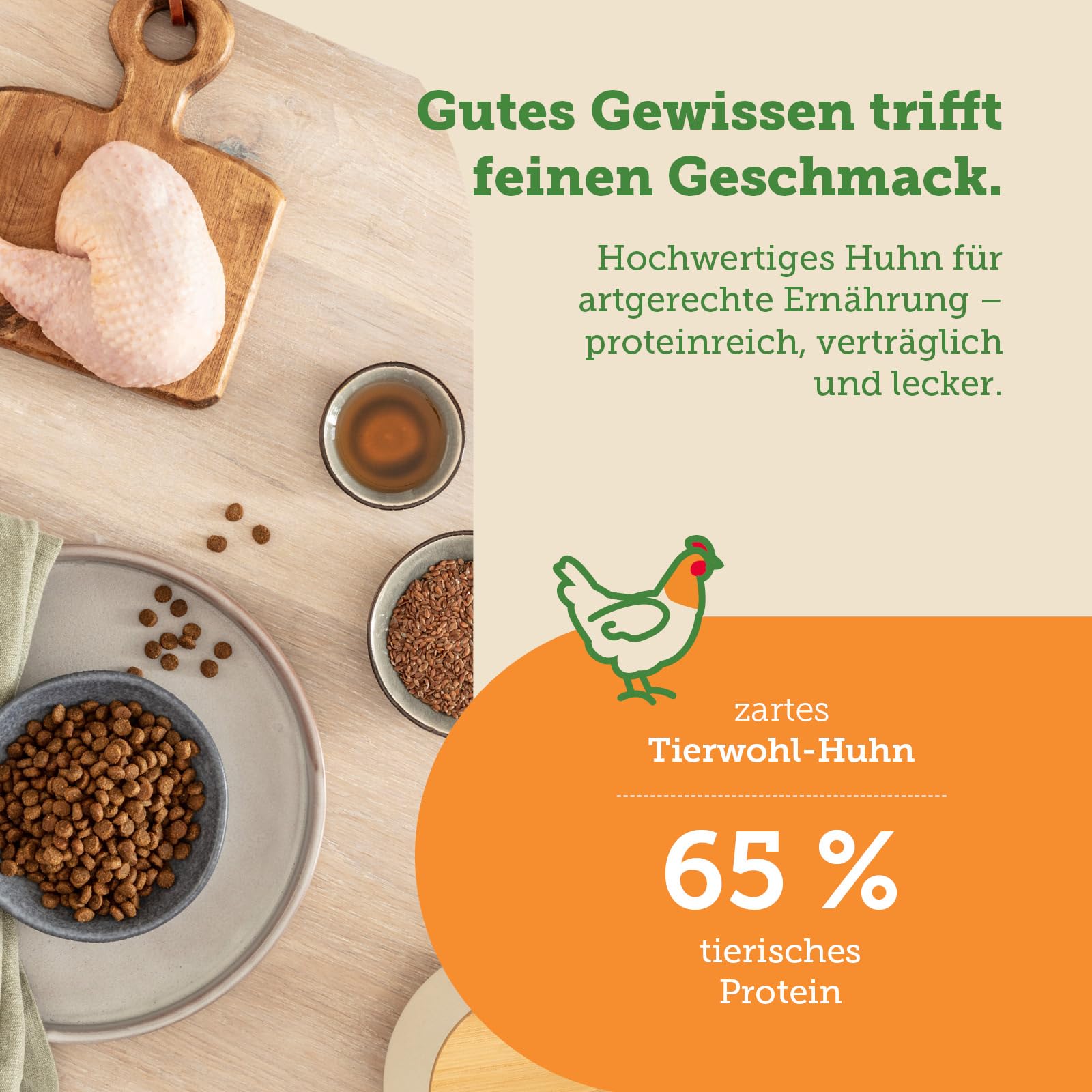 mera-cats-nature-kitten-trockenfutter-huhn-400g-getreidefrei image 4