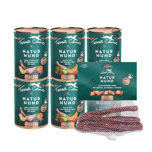 terra-canis-kennenlernpaket-naturhund-nassfutter-f-r-hunde-6x400g-wurst image 2