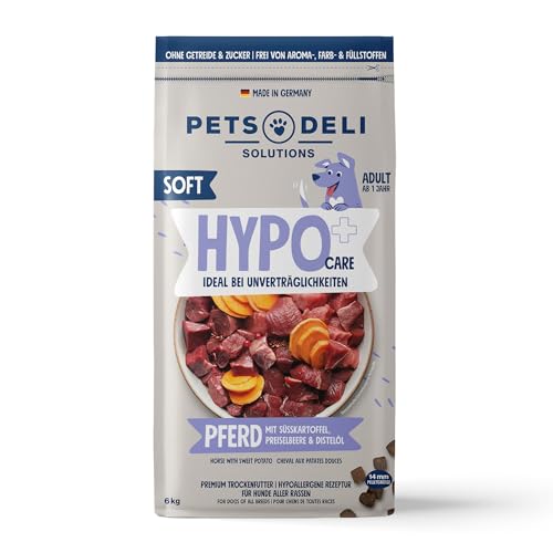 pets-deli-sensitiv-hypocare-soft-trockenfutter-pferd-s-kartoffel-6kg image 6