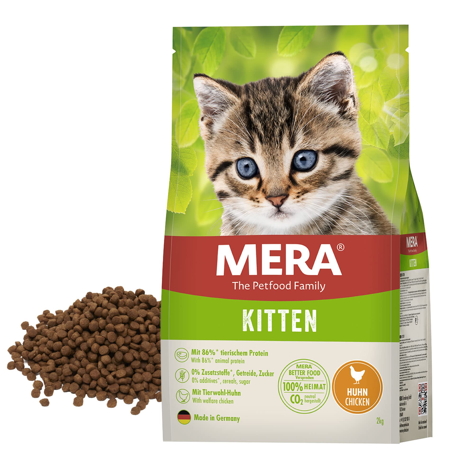 mera-cats-nature-kitten-trockenfutter-huhn-400g-getreidefrei image 8