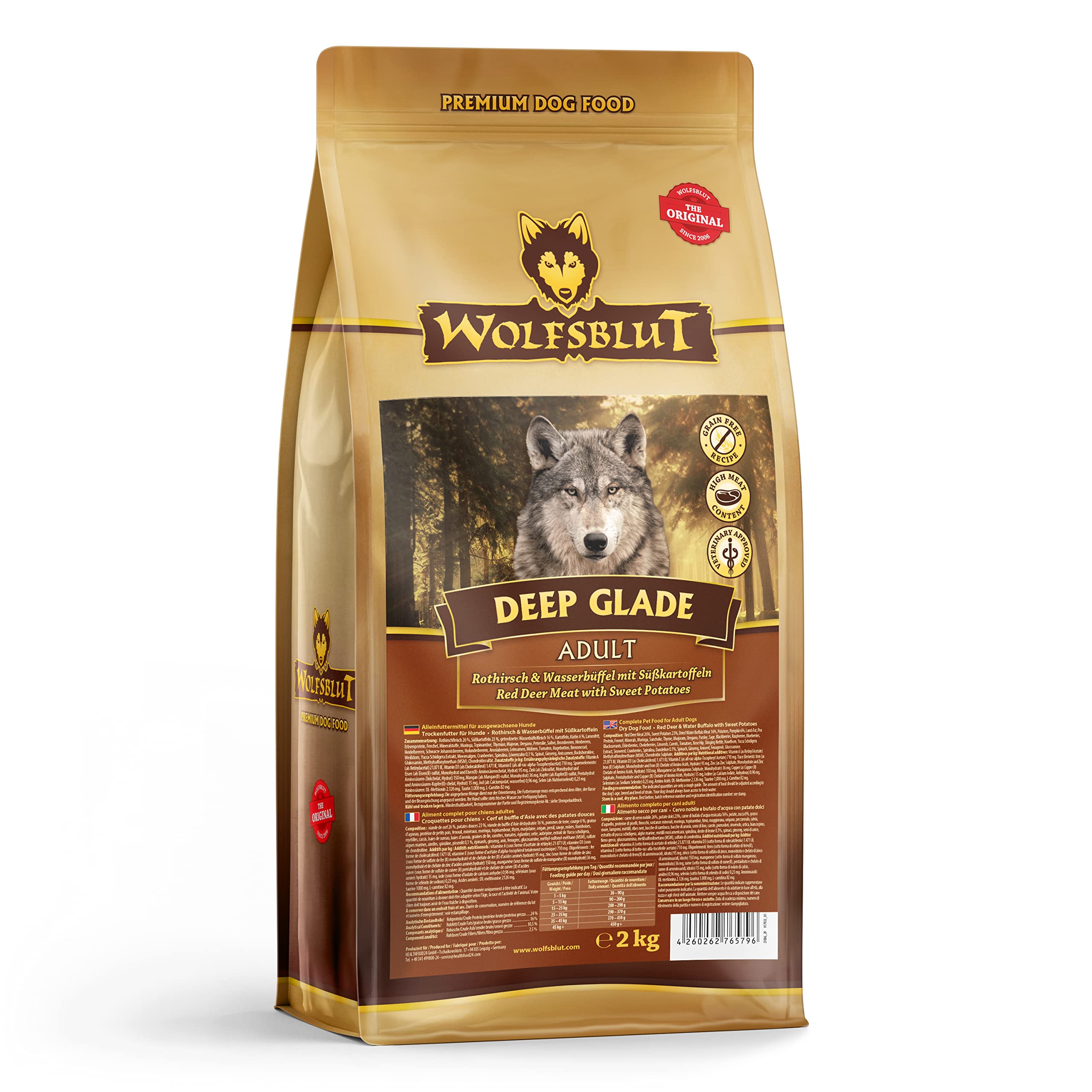 wolfsblut-deep-glade-adult-trockenfutter-f-r-hunde-hirsch-getreidefrei-12-5-kg image 3