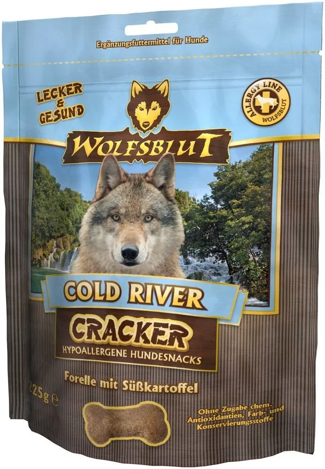 wolfsblut-cold-river-cracker-forelle-snack-225-g image 1