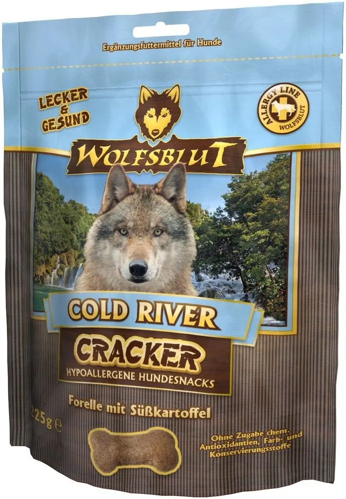 wolfsblut-cold-river-cracker-forelle-snack-225-g image 1