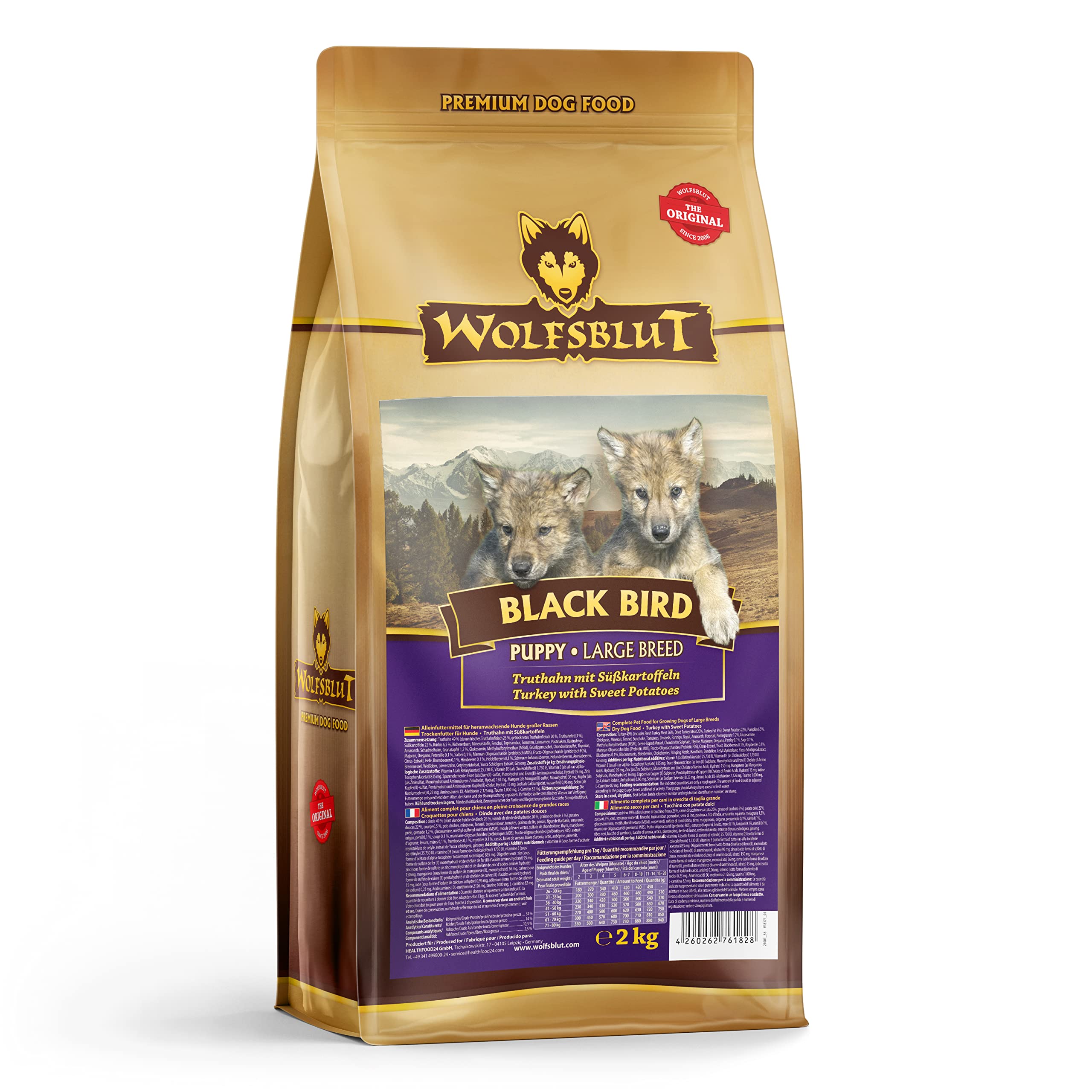 wolfsblut-black-bird-puppy-trockenfutter-getreidefrei-12-5-kg-truthahn image 5