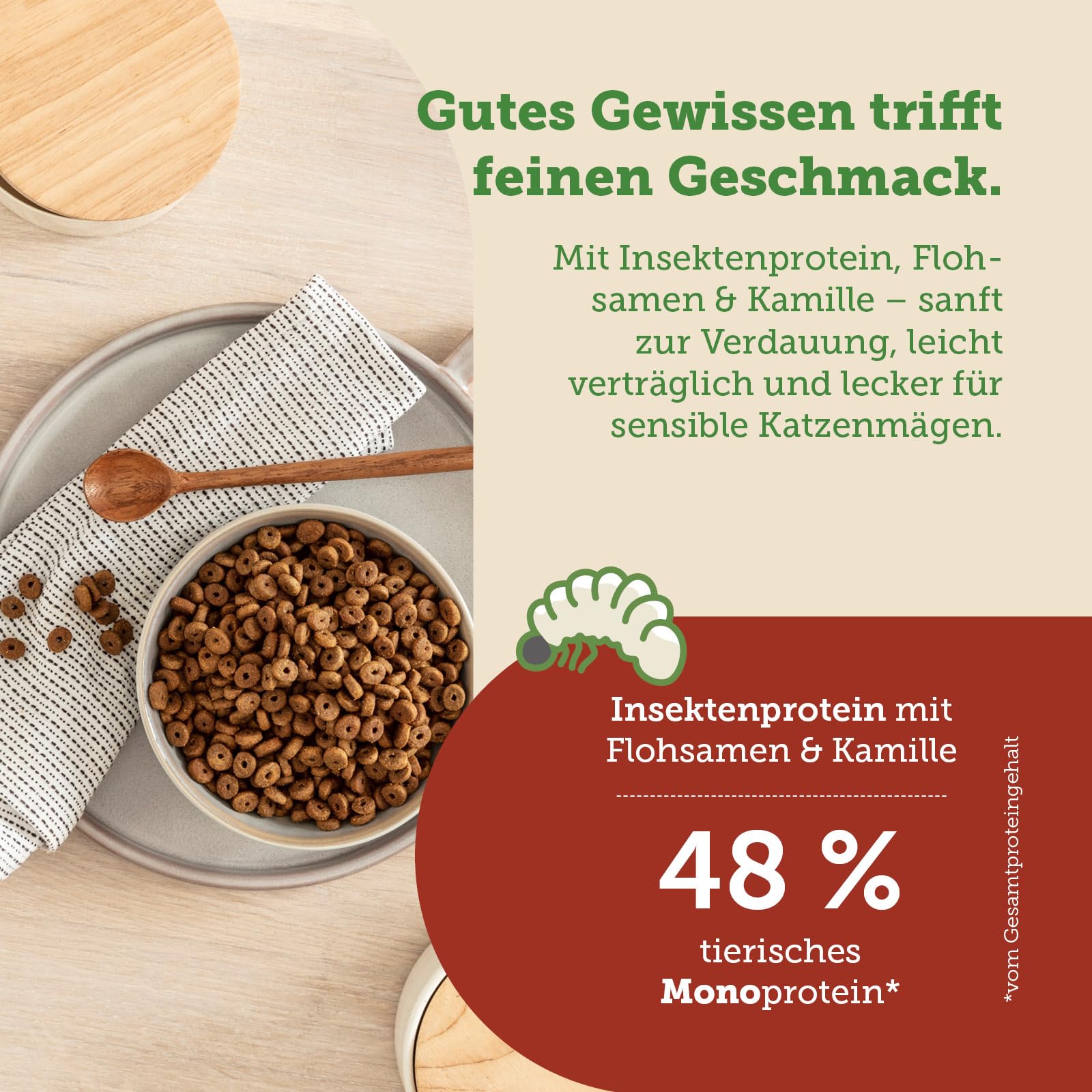 mera-cats-nature-sensitive-insekt-katzenfutter-trocken-getreidefrei-2-kg image 4