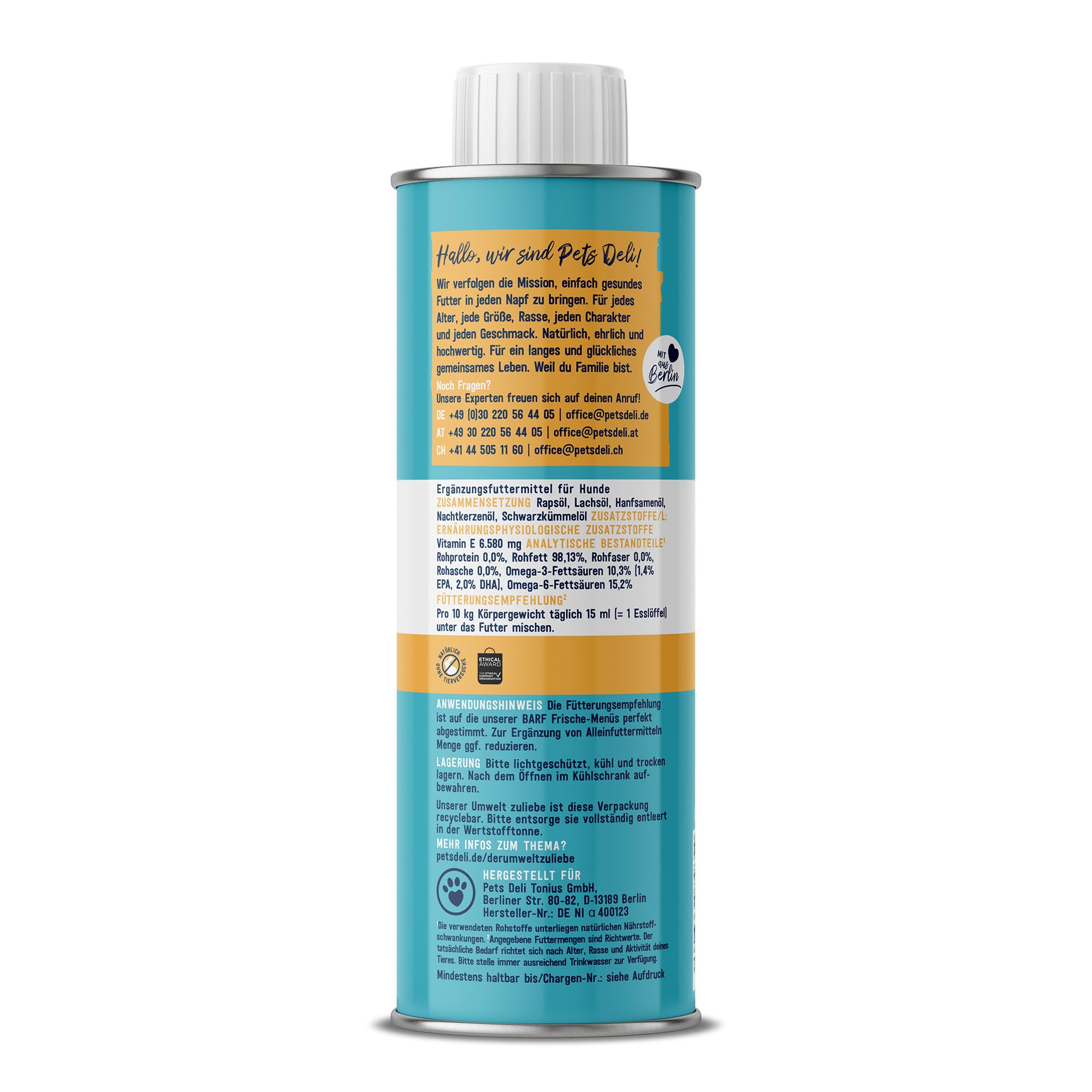 pets-deli-omega-3-l-f-r-hunde-haut-fell-gelenke-250ml image 2