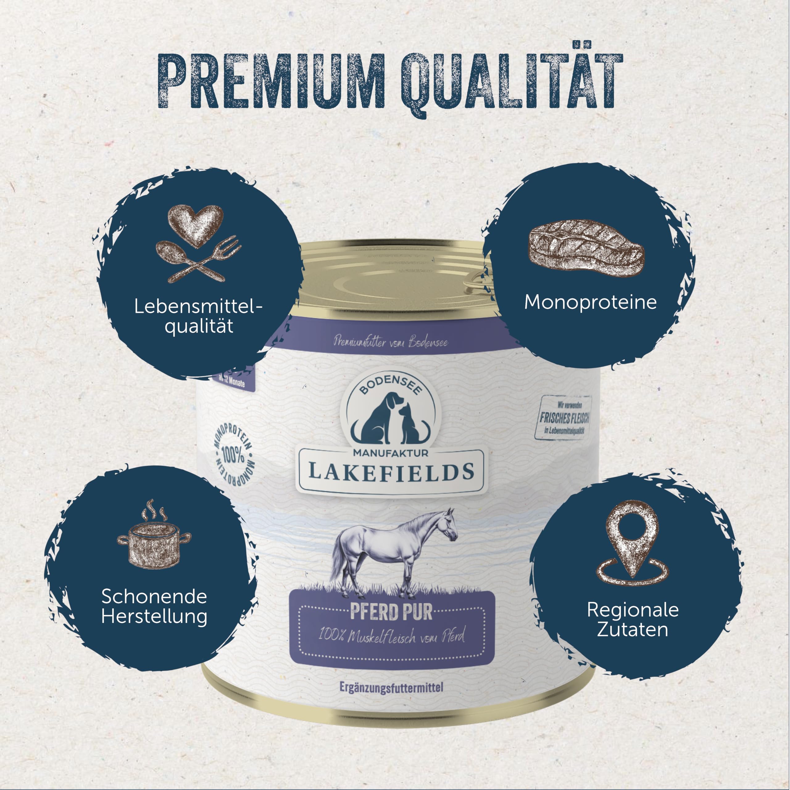 lakefields-pferd-pur-100-hypoallergenes-nassfutter-400g-dose image 2