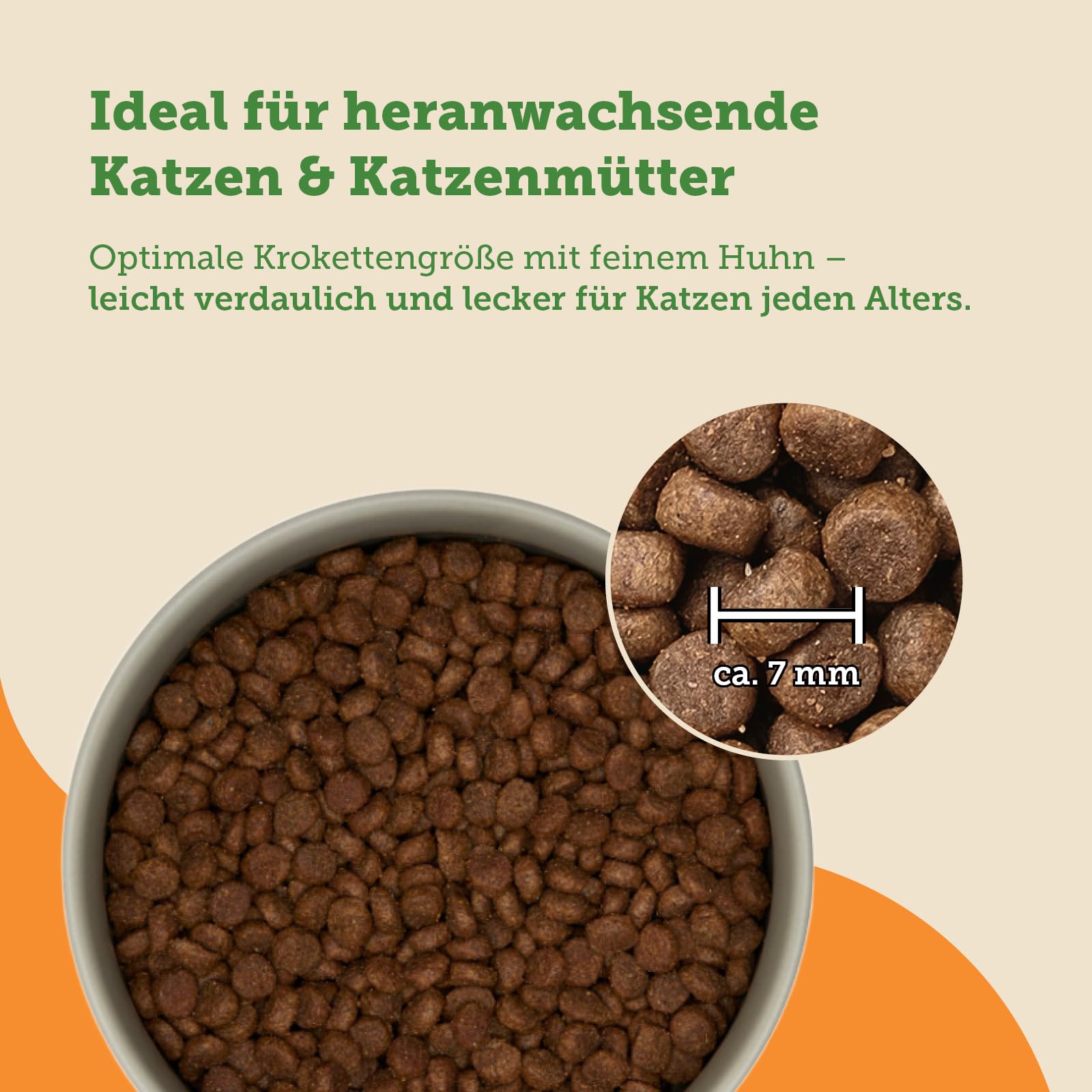 mera-cats-nature-kitten-trockenfutter-huhn-400g-getreidefrei image 5