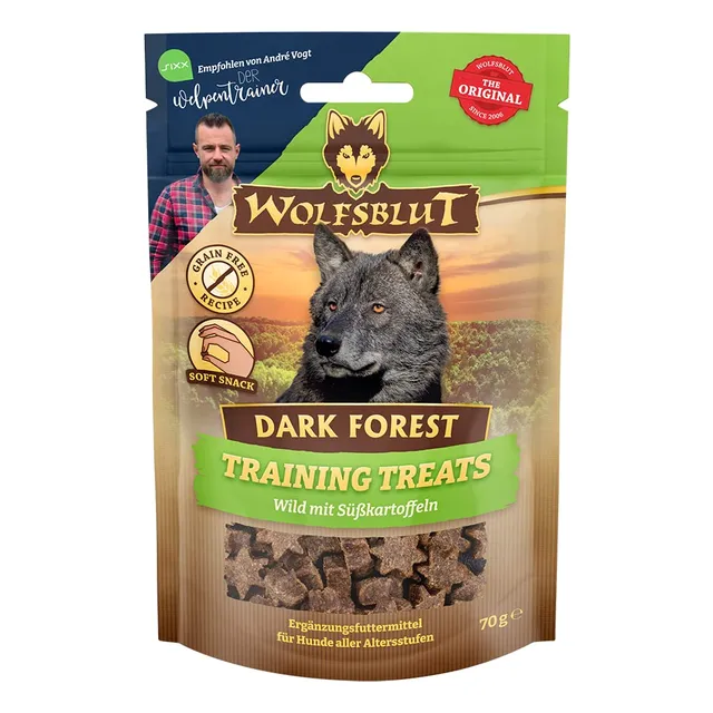wolfsblut-dark-forest-training-treats-snack-f-r-hunde-70-g image 1