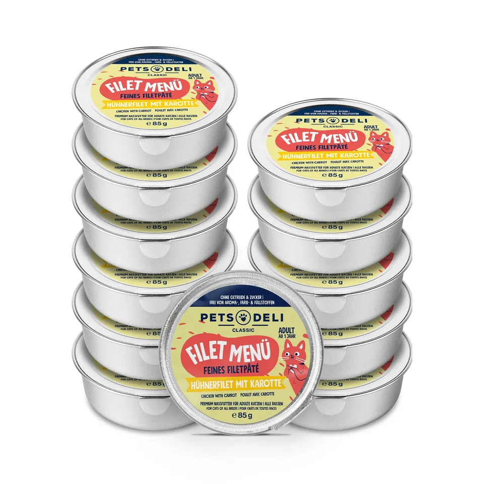 pets-deli-filet-men-nassfutter-f-r-katzen-mit-huhn-12-x-85-g image 1