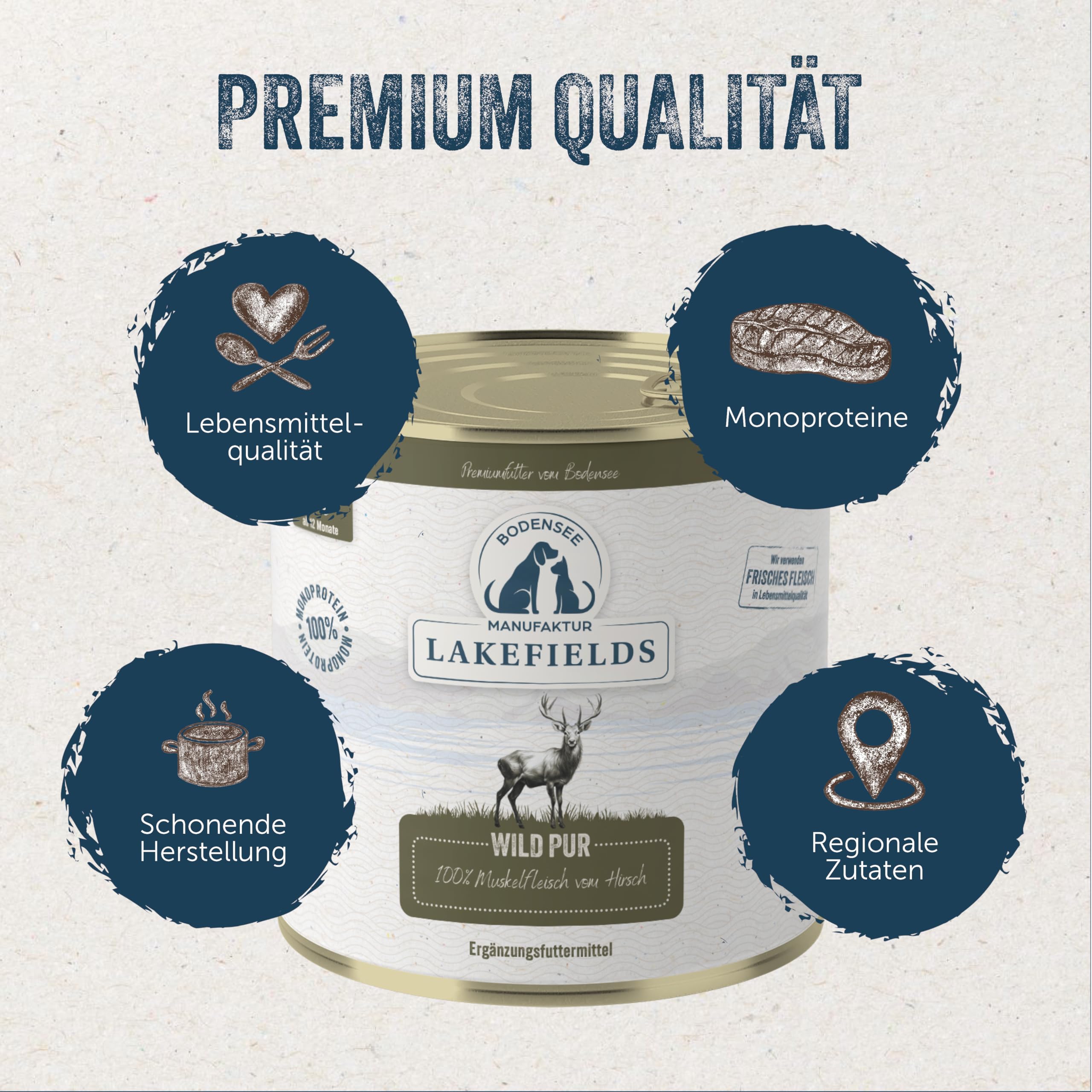 lakefields-wild-pur-100-nassfutter-f-r-hunde-400-g-dose image 2