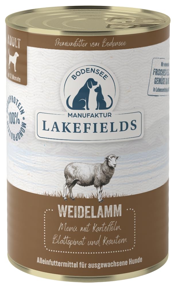 lakefields-premium-nassfutter-hund-lamm-60-getreidefrei-6-x-200g image 6