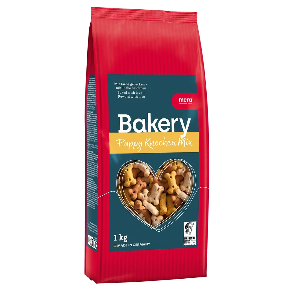 mera-bakery-puppy-knochen-kauknochen-hundeleckerli-1kg image 1