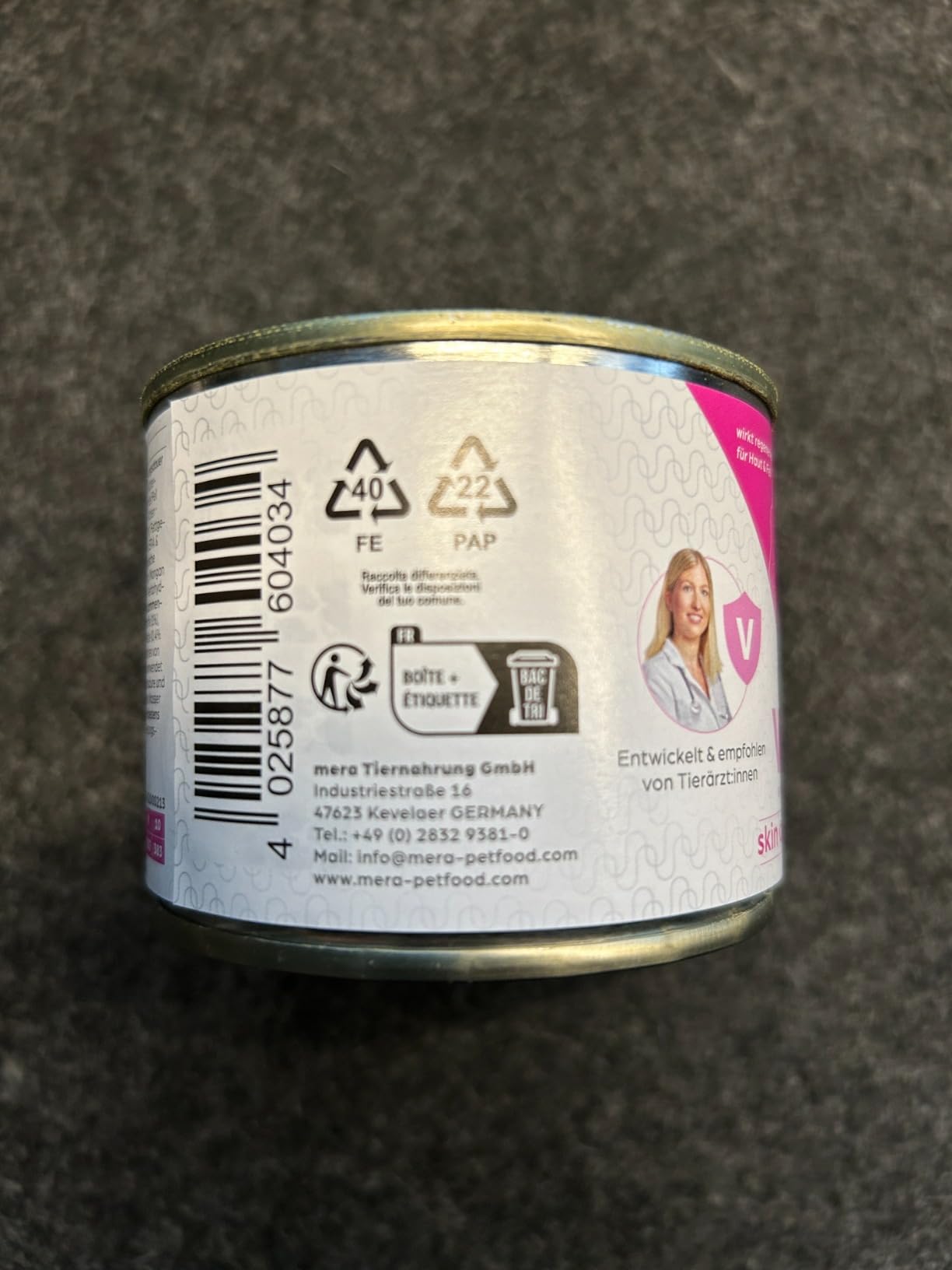 Tierarzt hat es empfohlen