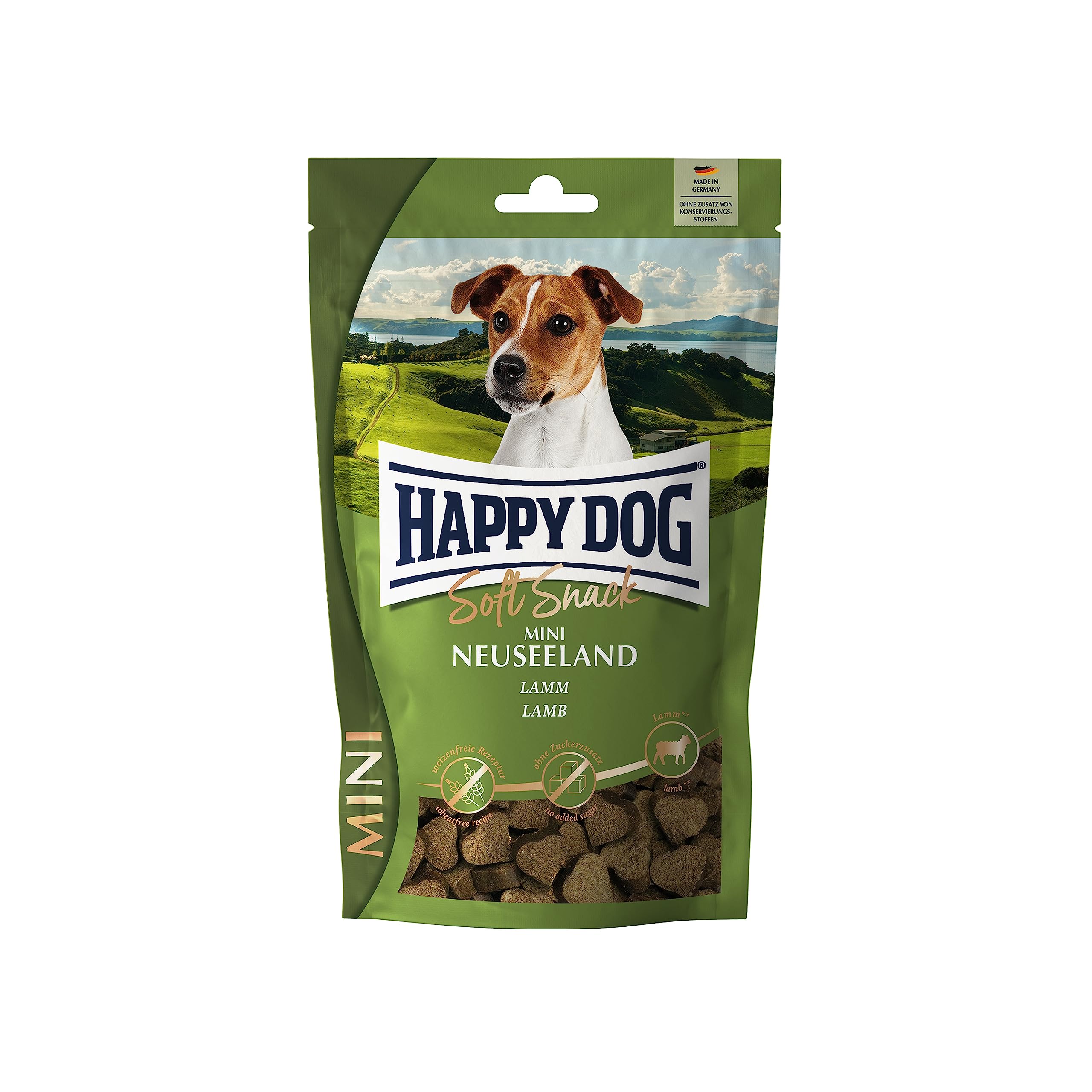 happy-dog-softsnack-mini-neuseeland-100-g-soft-snack-mit-lamm-f-r-kleine-hunde image 1