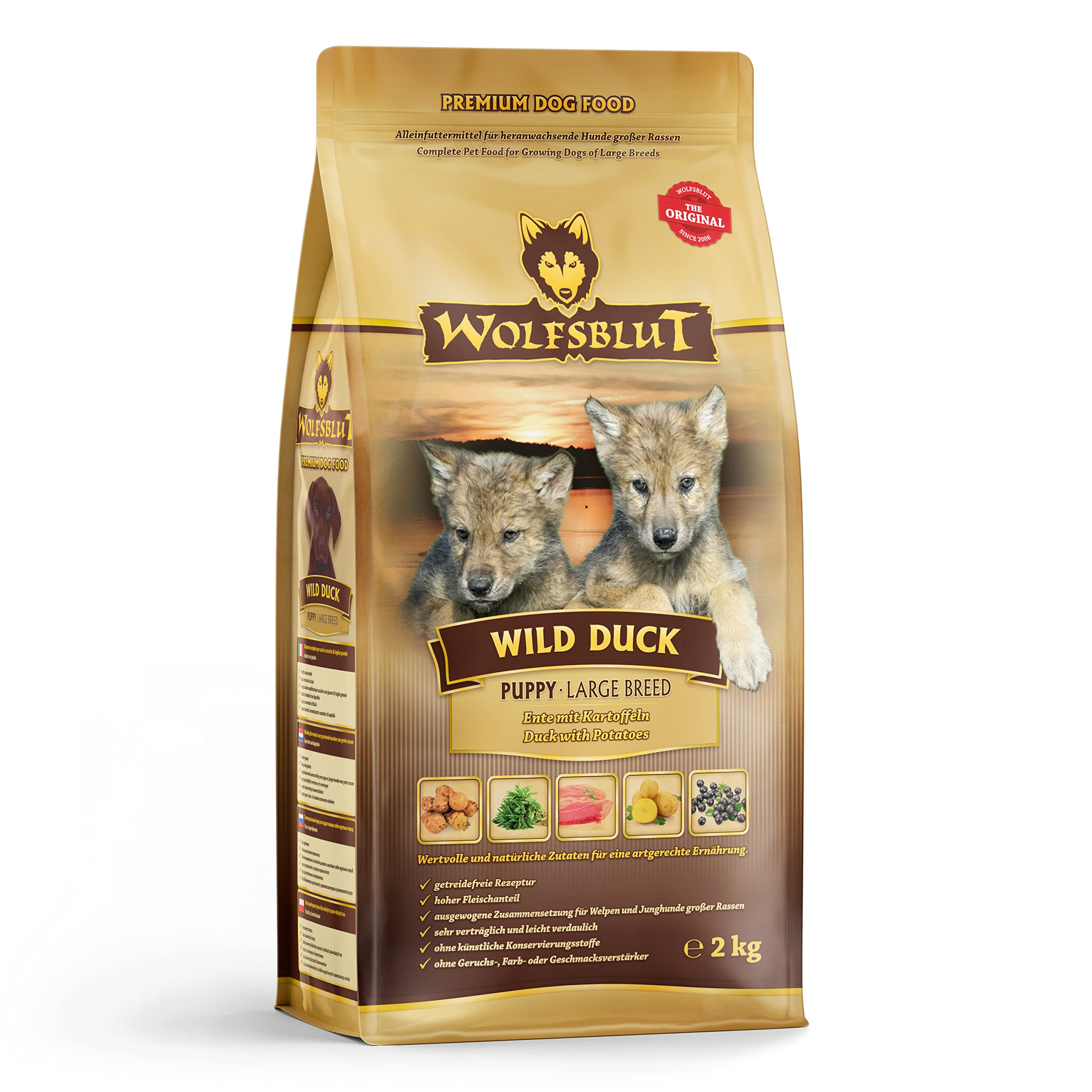 wolfsblut-wild-duck-large-breed-puppy-trockenfutter-getreidefrei-12-5-kg-ente image 8
