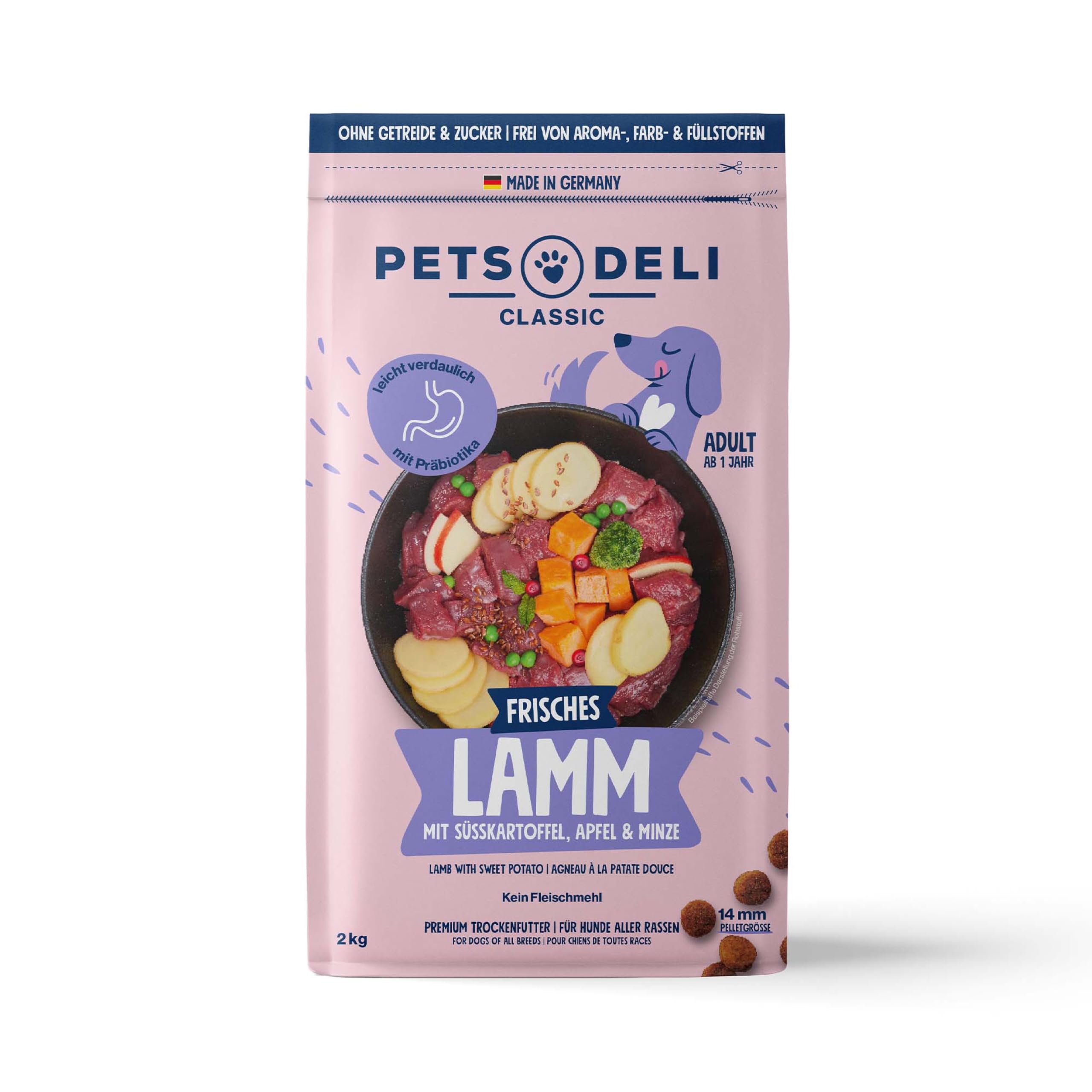 pets-deli-classic-trockenfutter-lamm-s-kartoffel-2kg image 1