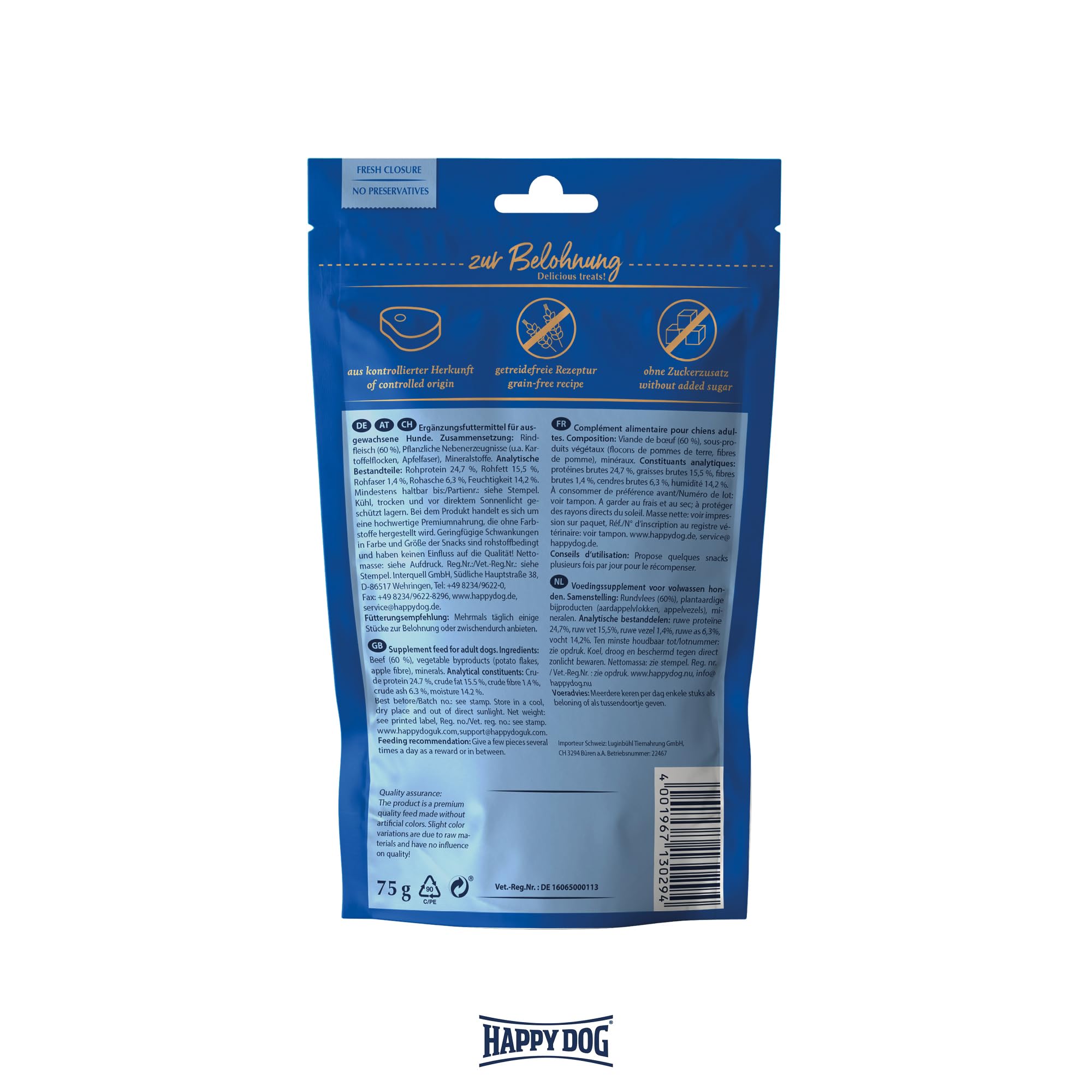 happy-dog-meatsnack-allg-u-rind-getreidefrei-75g image 4