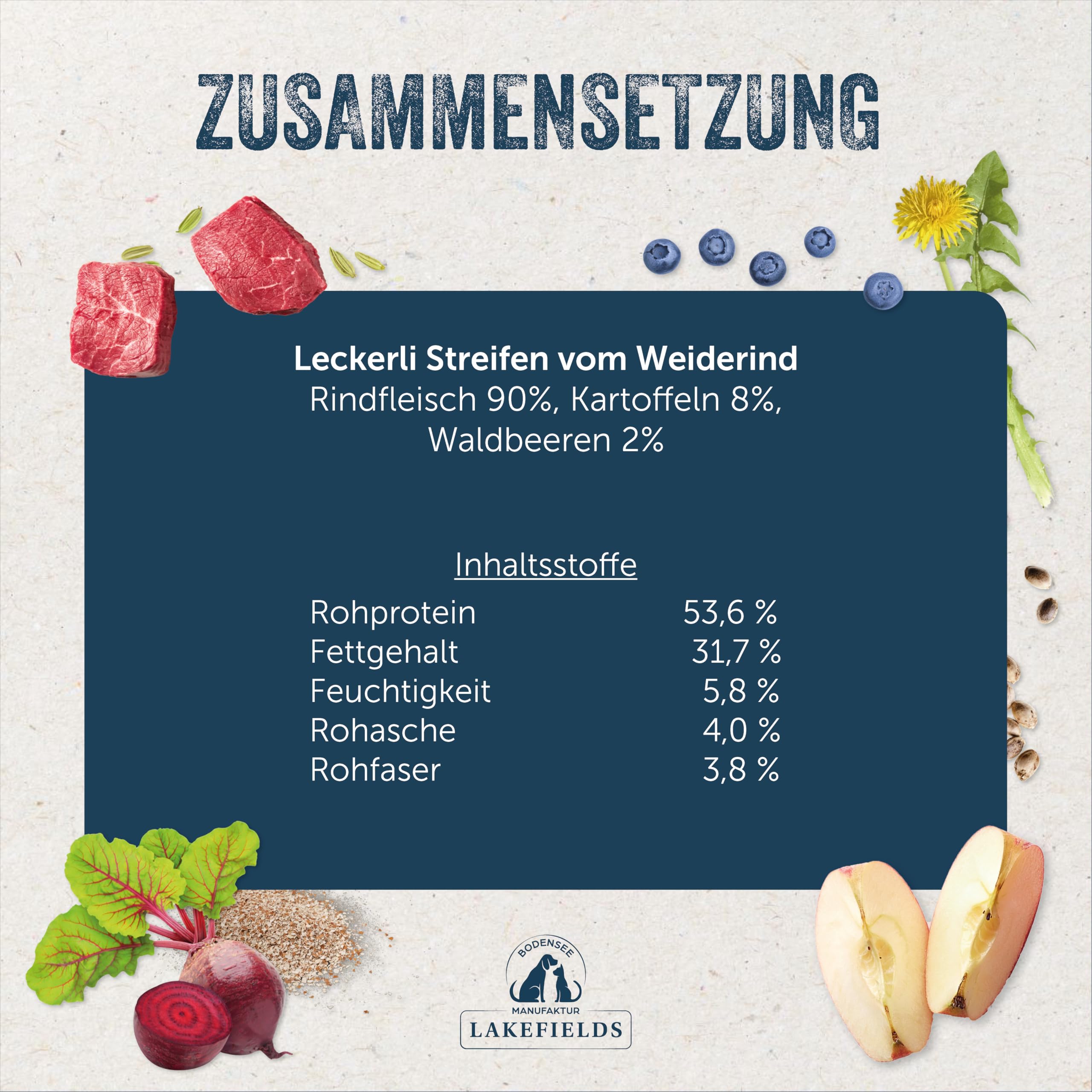 lakefields-trockenfleischstreifen-rind-90-getreidefrei-150-g image 3