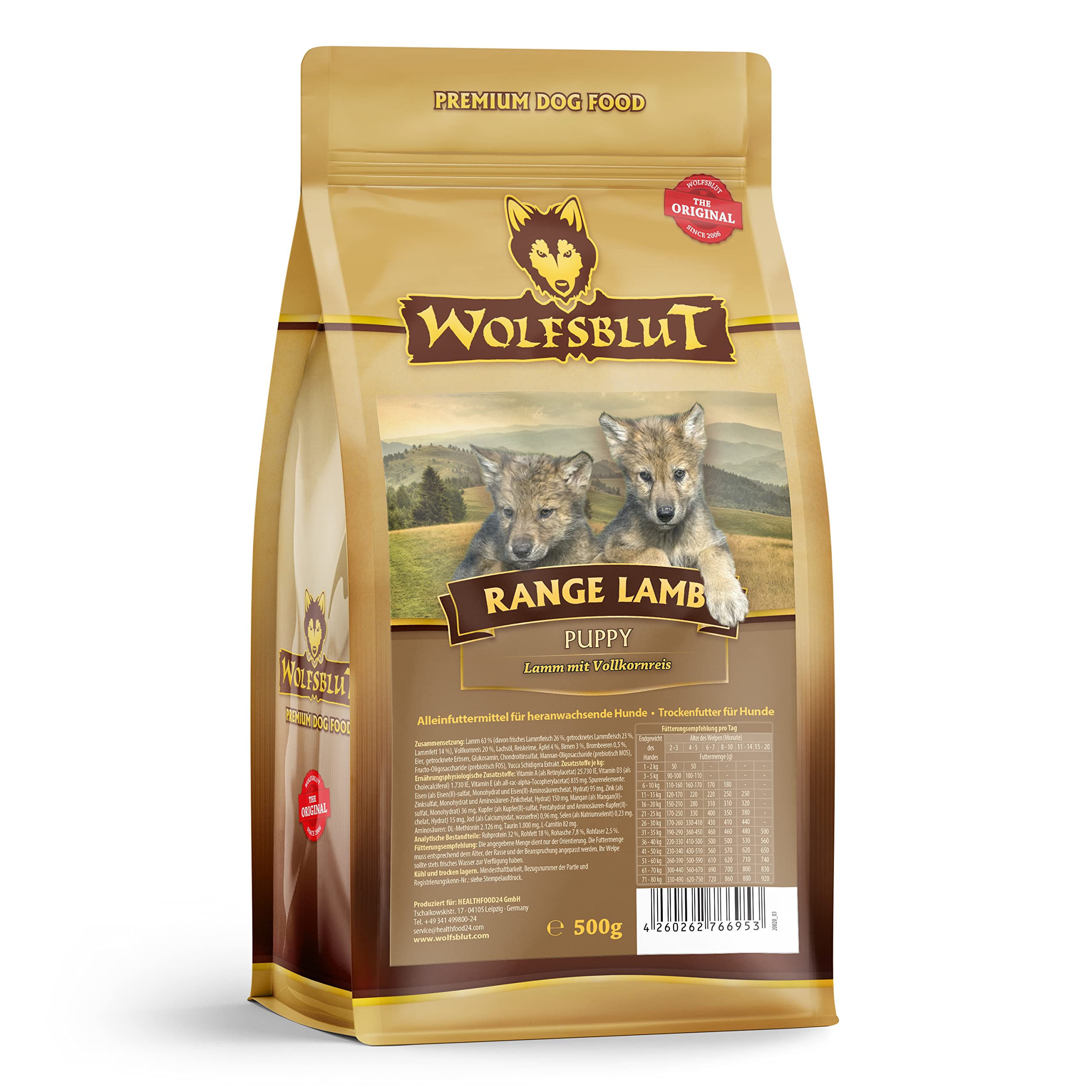 wolfsblut-range-lamb-puppy-hundefutter-trocken-getreidefrei-mit-lamm-12-5-kg image 6