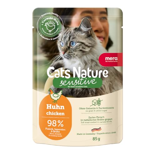 mera-cats-nature-sensitive-huhn-12x85g-getreidefreies-nassfutter-f-r-katzen image 7