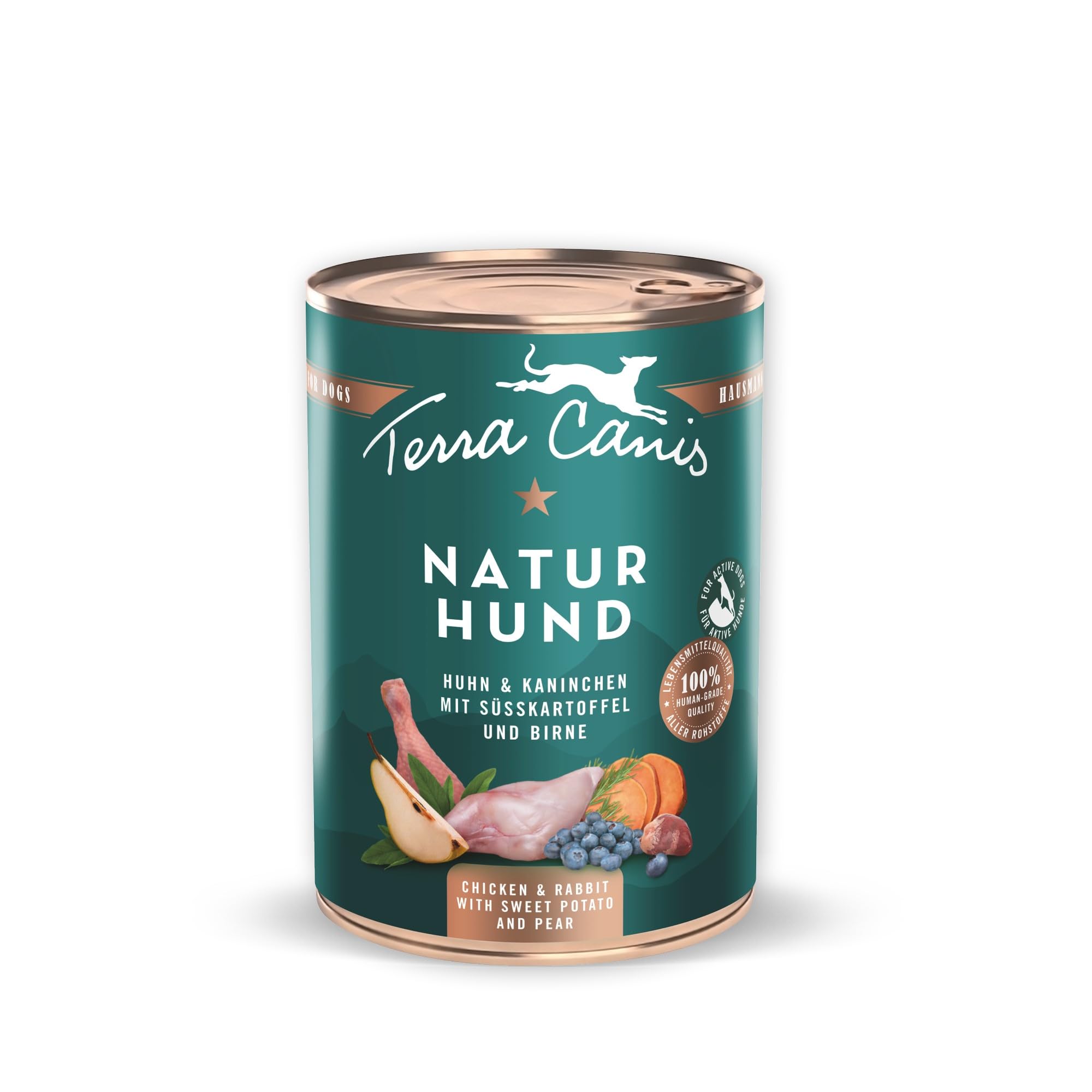 terra-canis-naturhund-nassfutter-f-r-hunde-mit-huhn-kaninchen-400g image 1