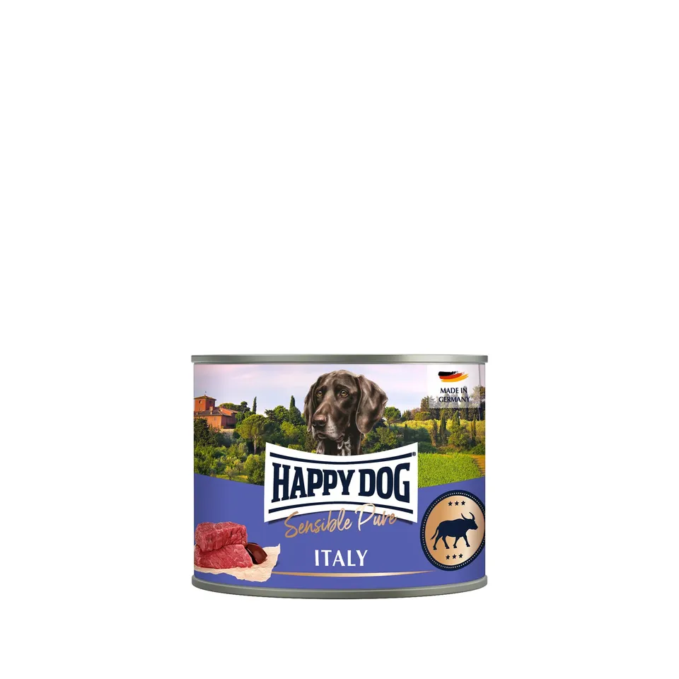 happy-dog-sensible-pure-italy-nassfutter-hund-b-ffel-mono-protein-getreidefrei-6 image 1