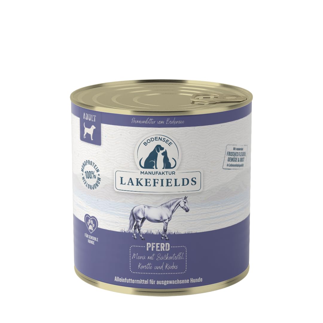 lakefields-classic-nassfutter-hund-pferd-60-6x800g-getreidefrei image 1